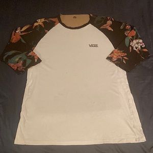 VANS XL Floral Longsleeve.